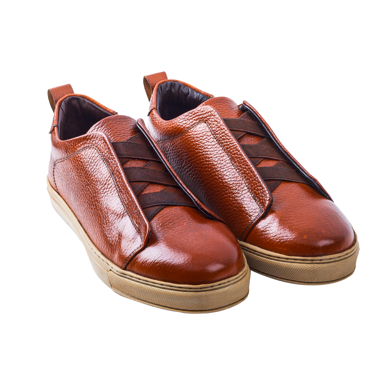 Comfortable new shoes / ZD 011 / Crushed genuine leather Havan