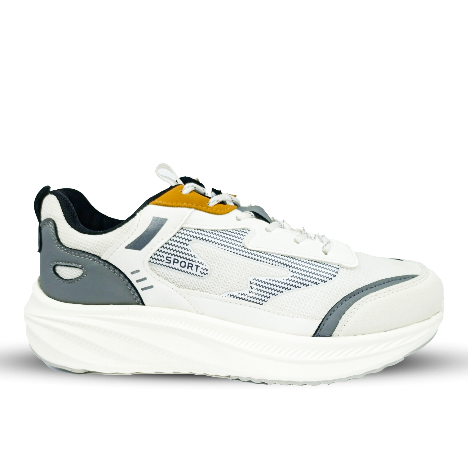 High-quality athletic shoes from ZD / 100-3 White