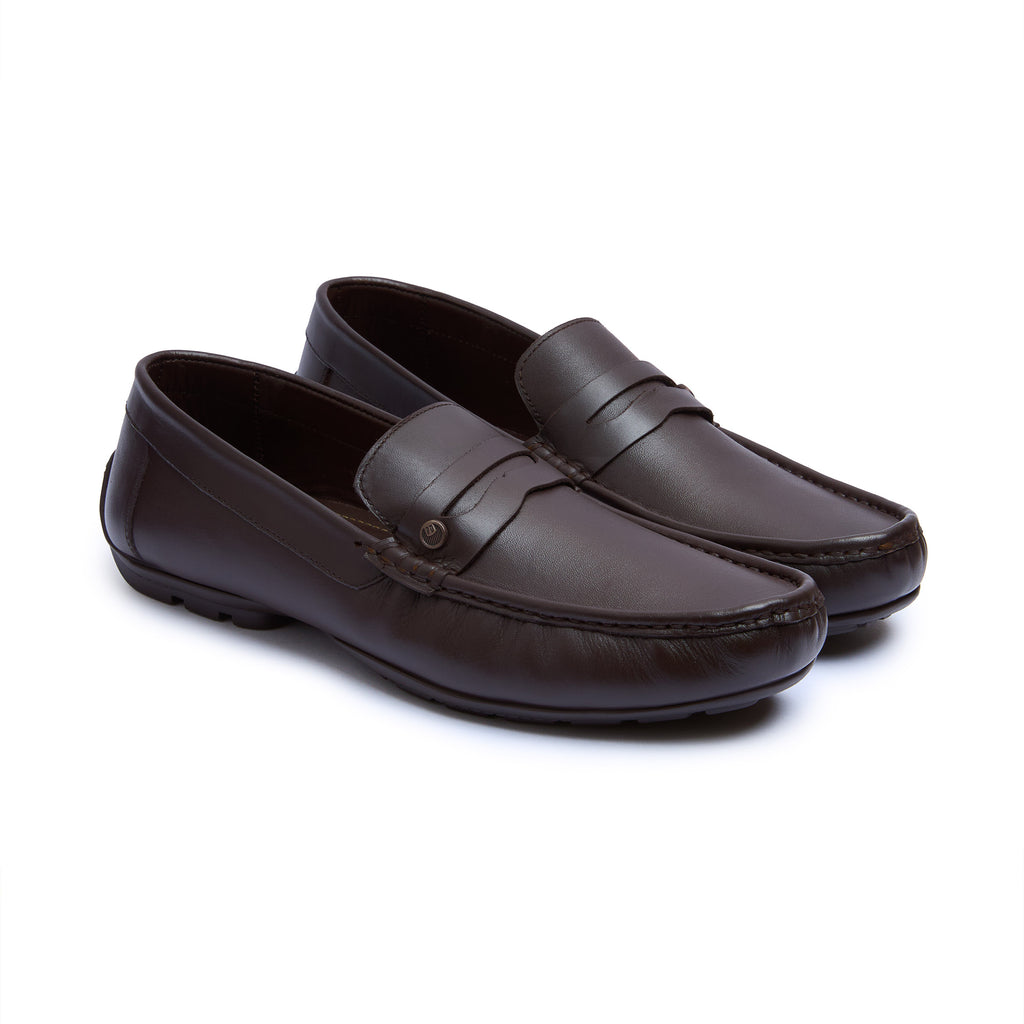 Handmade summer shoes ZD \ H 2001 \ leather Brown