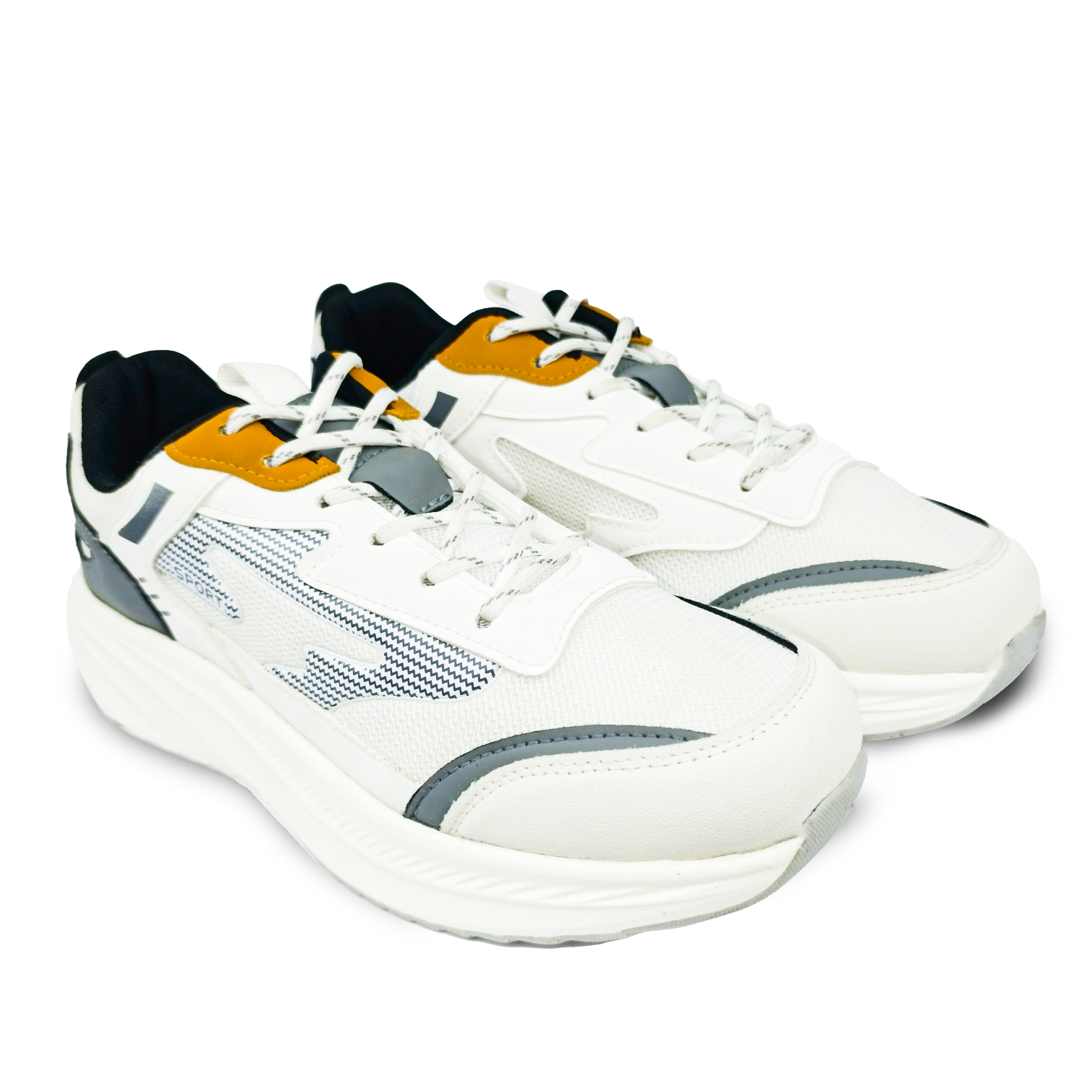 High-quality athletic shoes from ZD / 100-3 White
