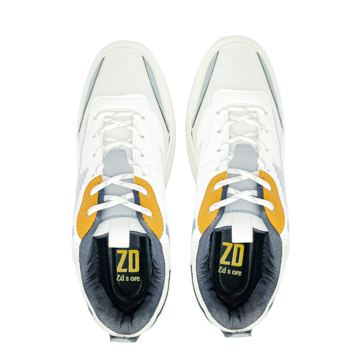 High-quality athletic shoes from ZD / 100-3 White