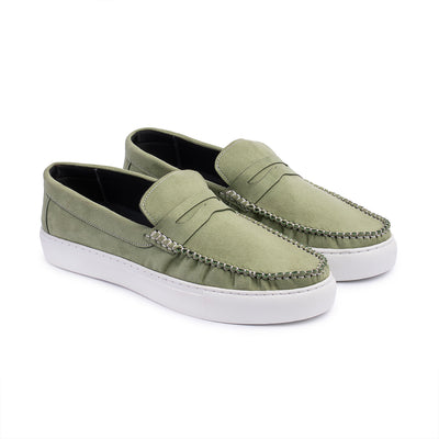 Handmade summer shoes ZD \120\Green