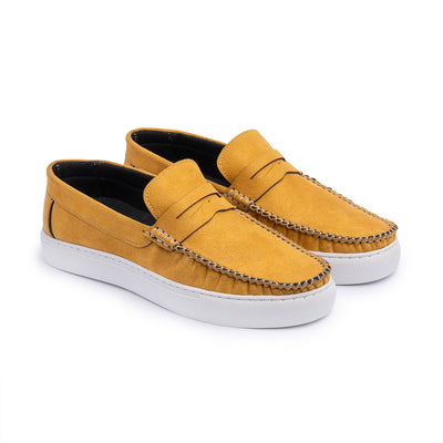 Handmade summer shoes ZD \120\Yellow