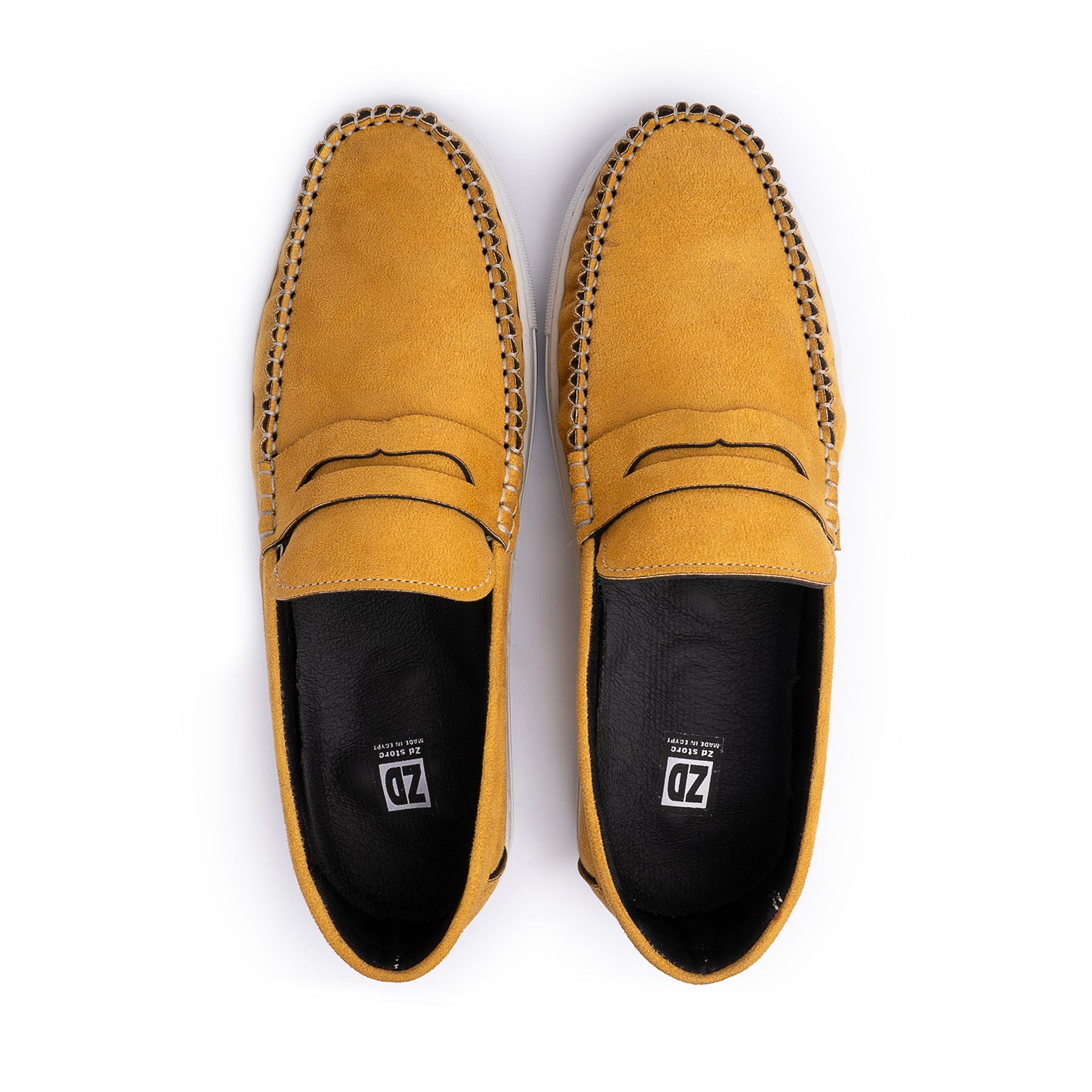 Handmade summer shoes ZD \120\Yellow