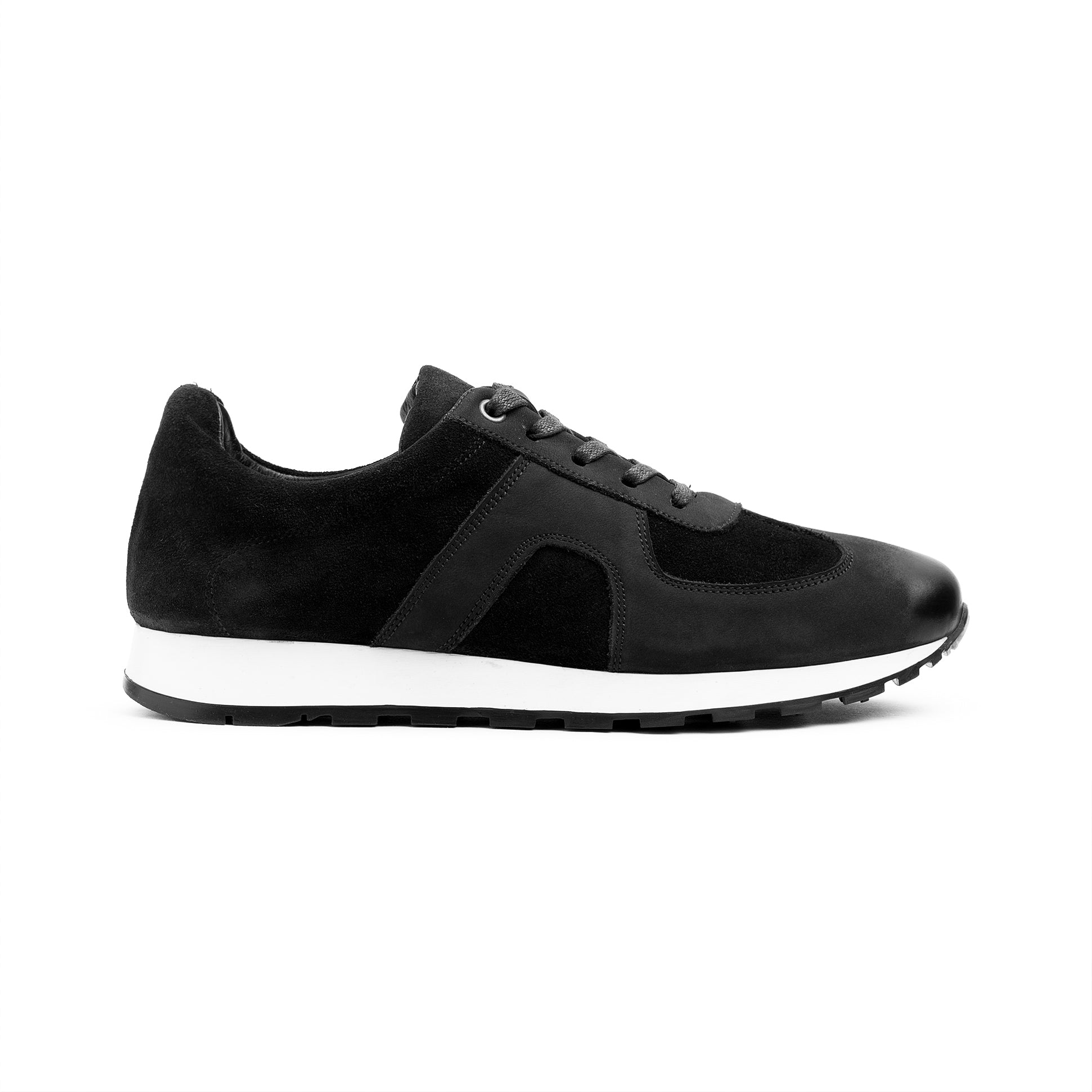 Genuine Leather sneaker ZD-008 \Black