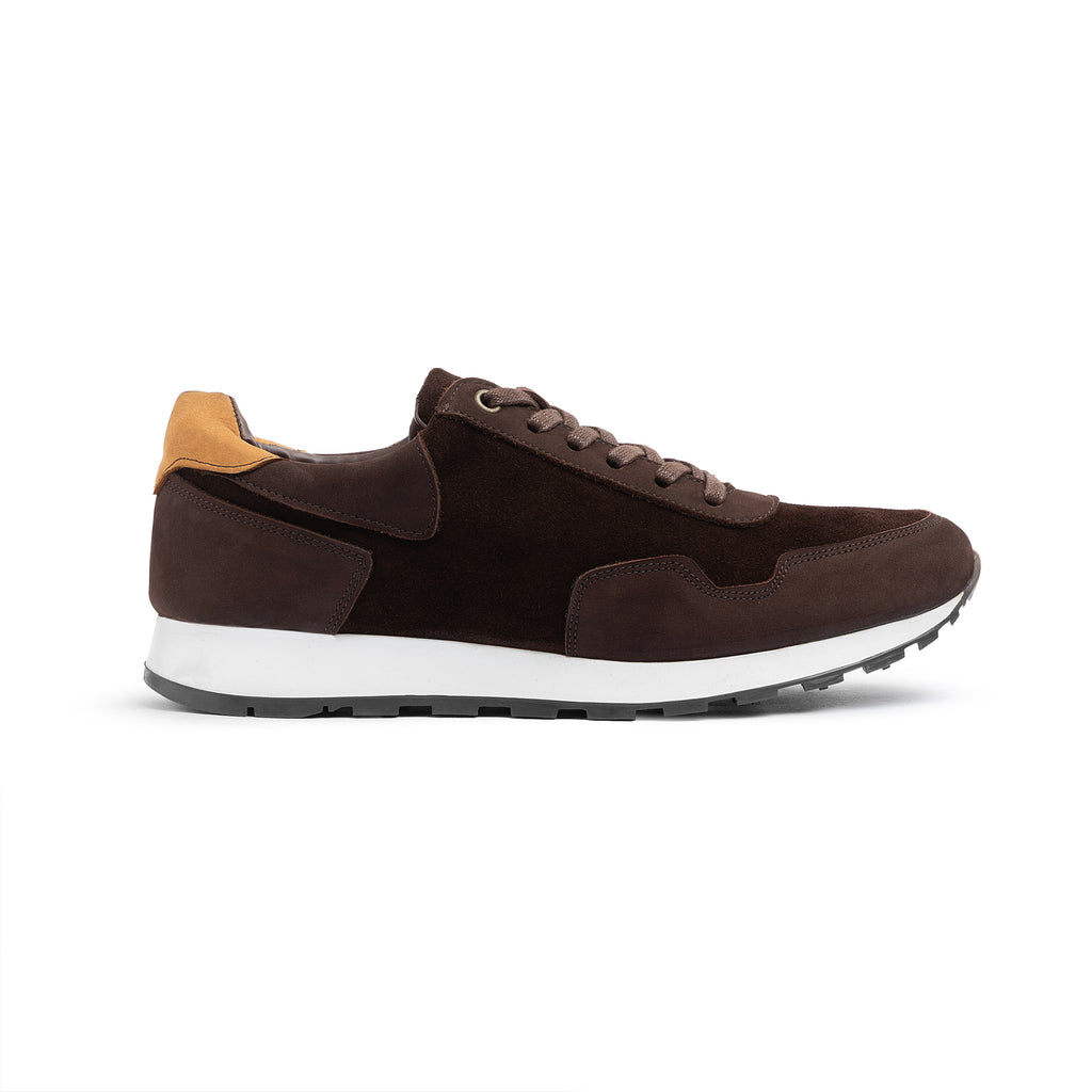 Altra Genuine Leather sneaker ZD-002 \Brown-sh