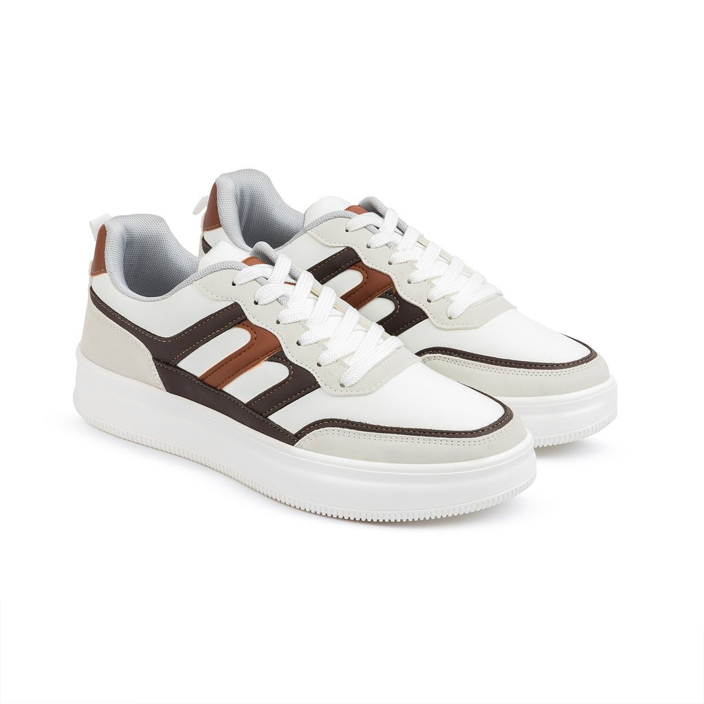 Light Sneaker ZD-156 White-Brown