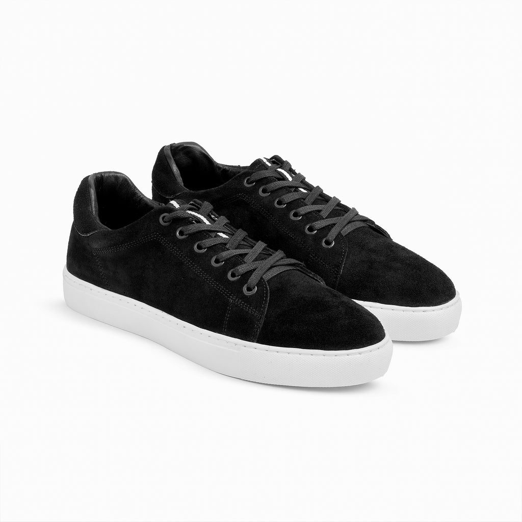 Light Leather Sneaker ZD-001 \Black