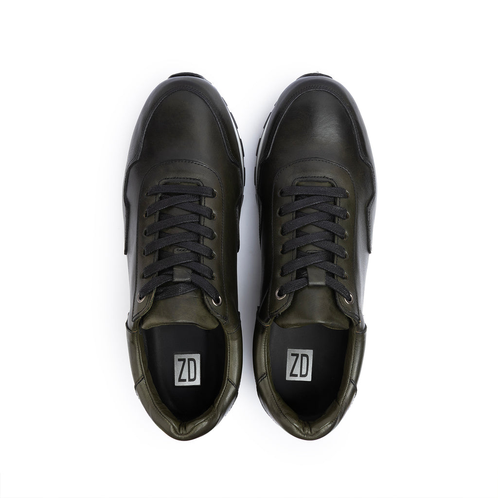 Altra Genuine Leather sneaker ZD-002 \Green