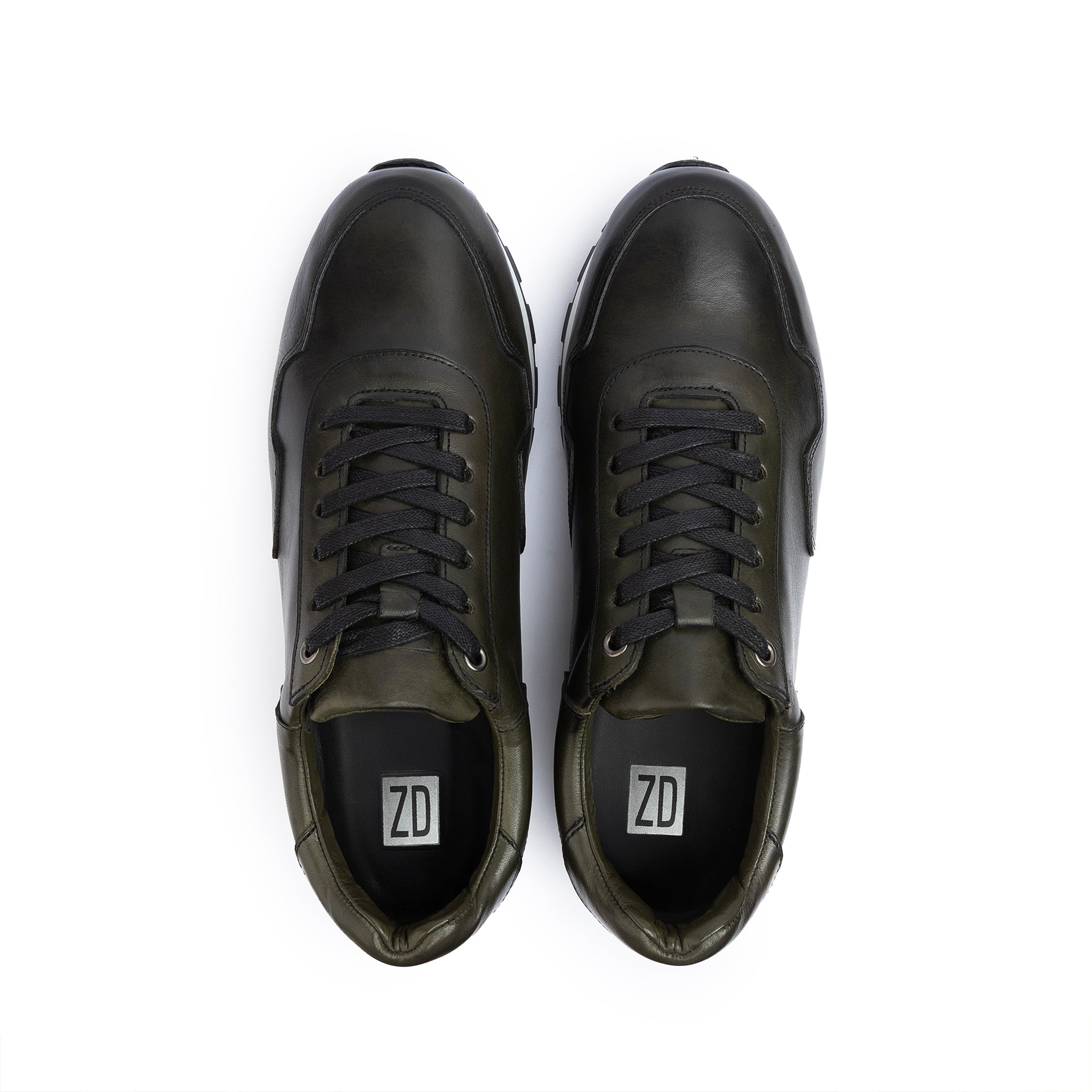 Altra Genuine Leather sneaker ZD-002 \Green