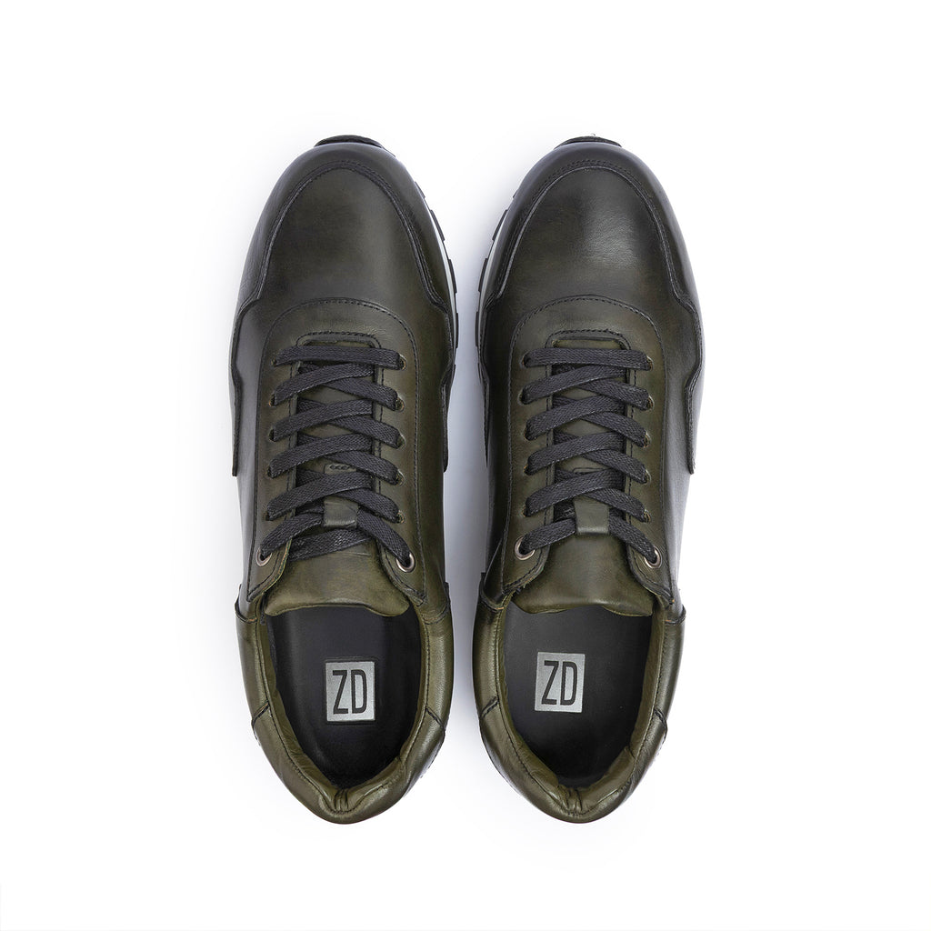 Altra Genuine Leather sneaker ZD-002 \Green