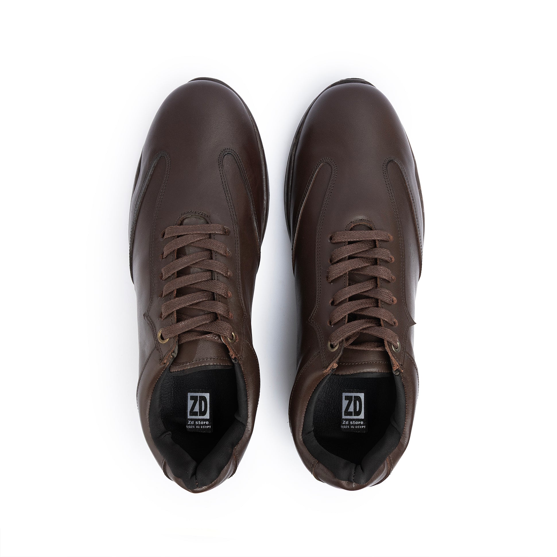 Semi Classic Genuine Leather ZD-900\1 \ Braown