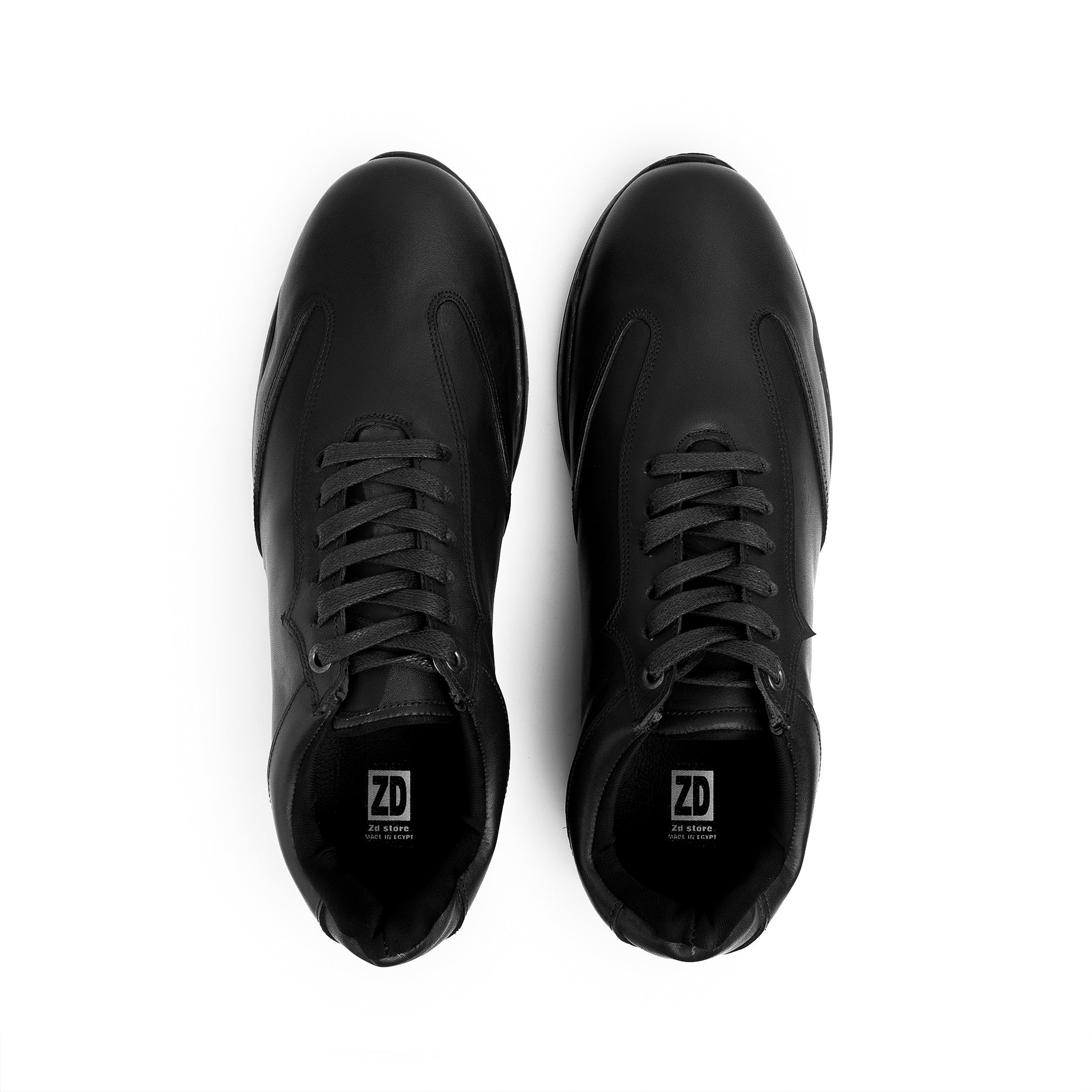 Semi Classic Genuine Leather ZD-900\1 \Black