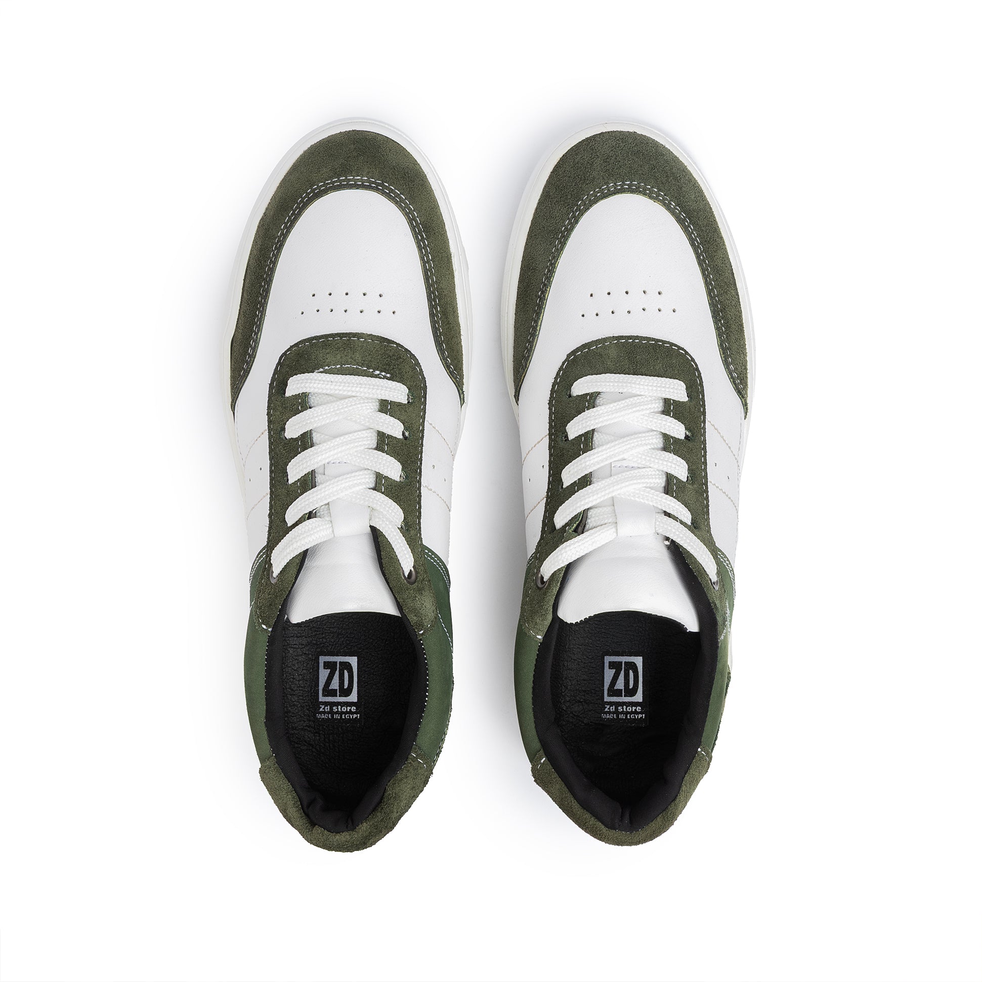 Light Sneaker ZD-206\1 \white & green