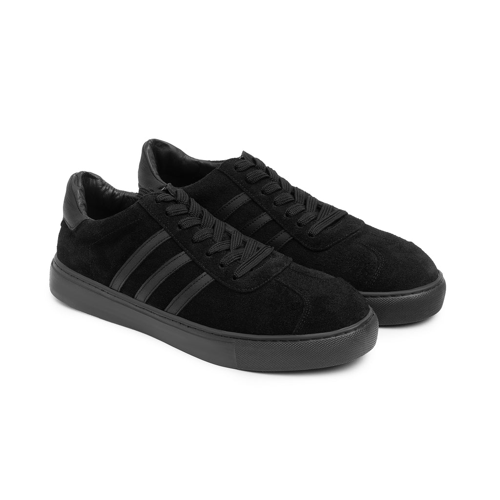 Light Leather Sneaker ZD-003 \ Black SH