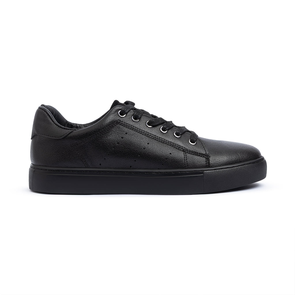 Light Leather Sneaker ZD-001 \ Black LE