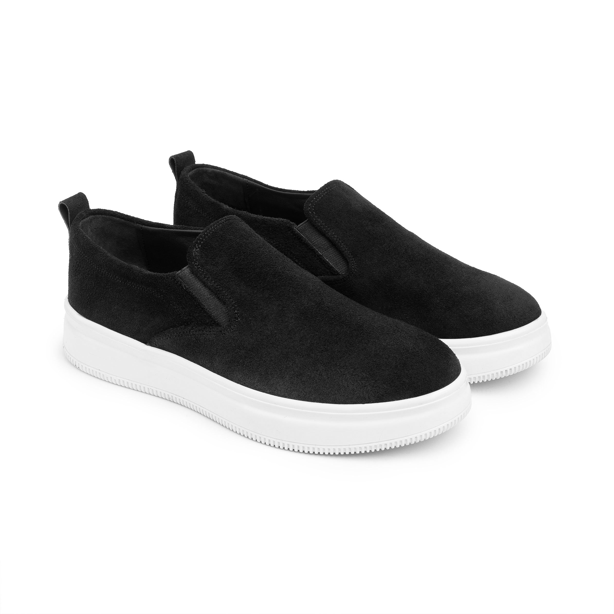 Light Sneaker leather ZD - 203 \ Black Sh