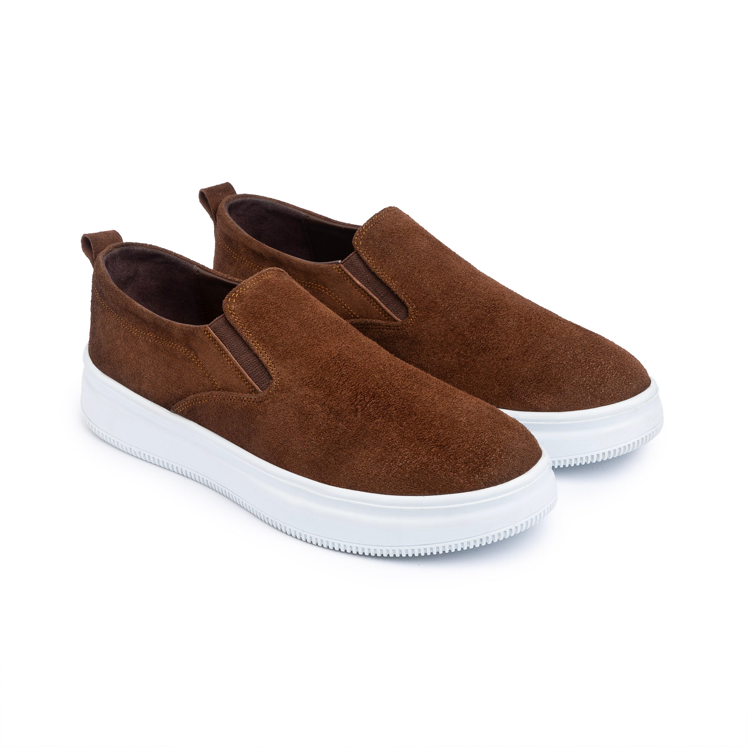 Light Sneaker leather ZD - 203 \Brown 1 Sh