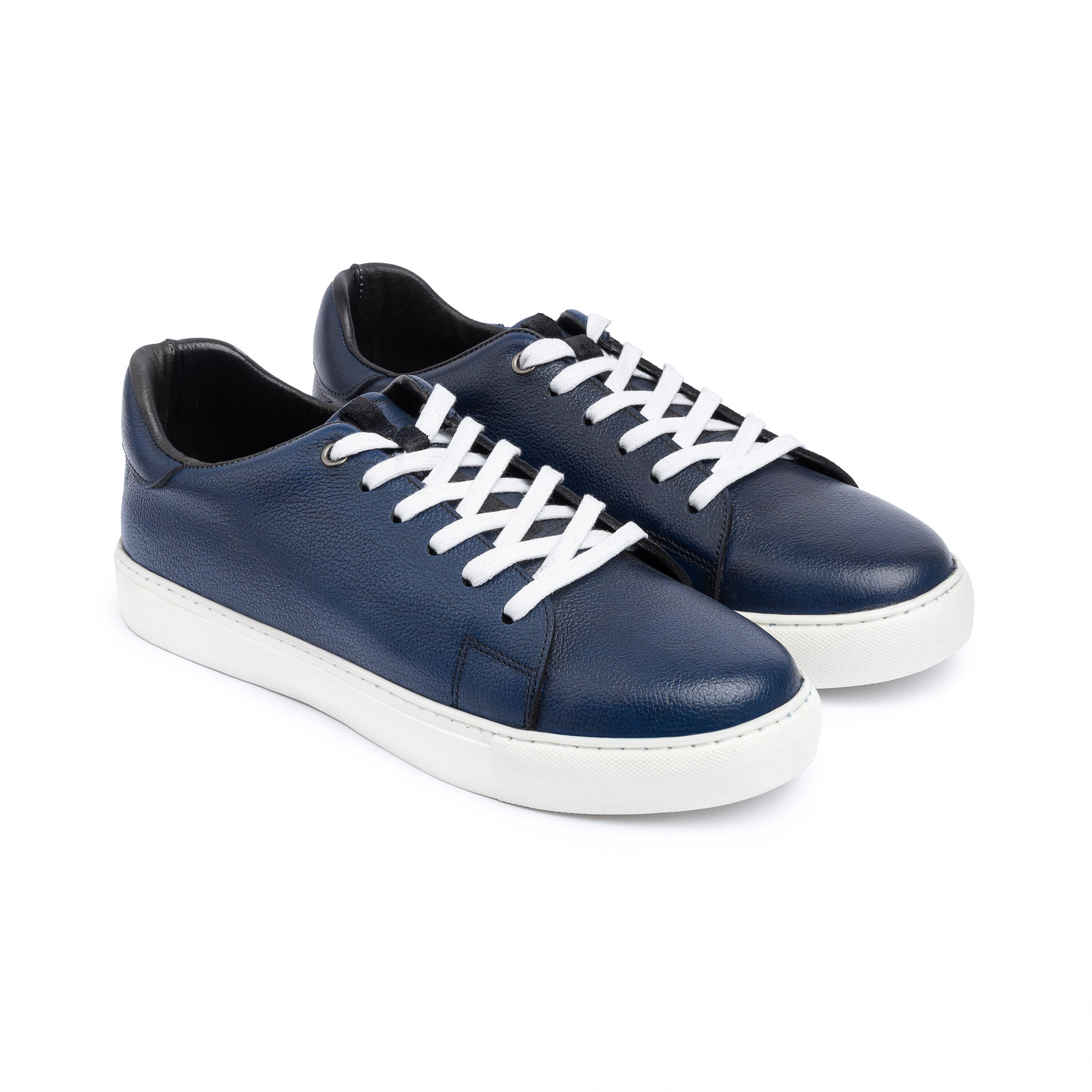 Light Leather Sneaker ZD-001 \Blue new