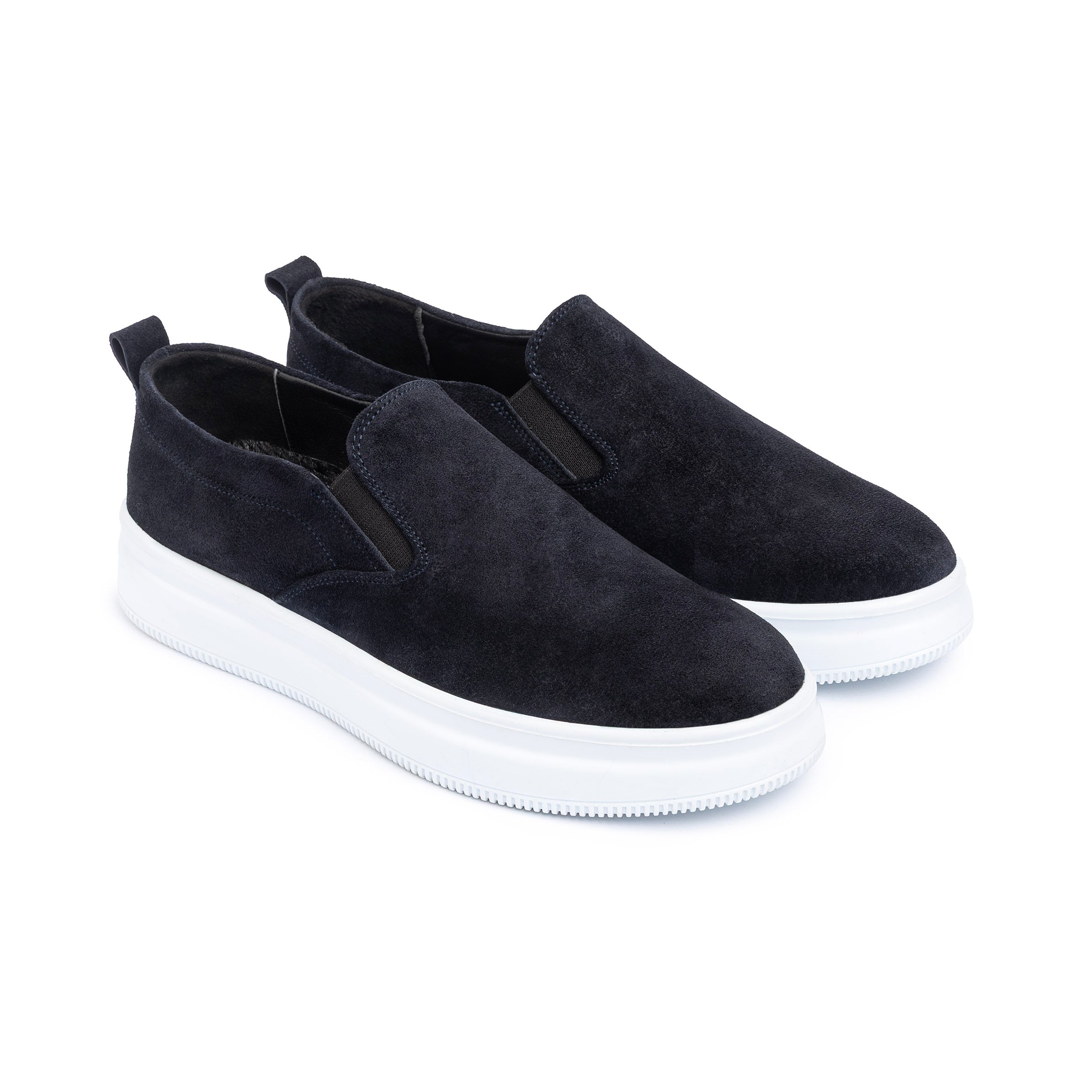 Light Sneaker leather ZD - 203 \ Blue Sh