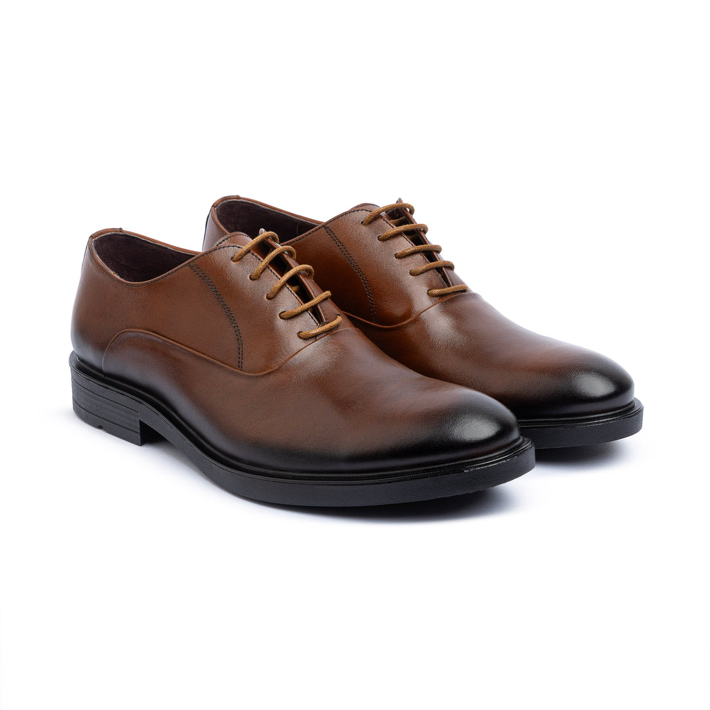 Classic high-quality genuine leather 665 \Havana is finished