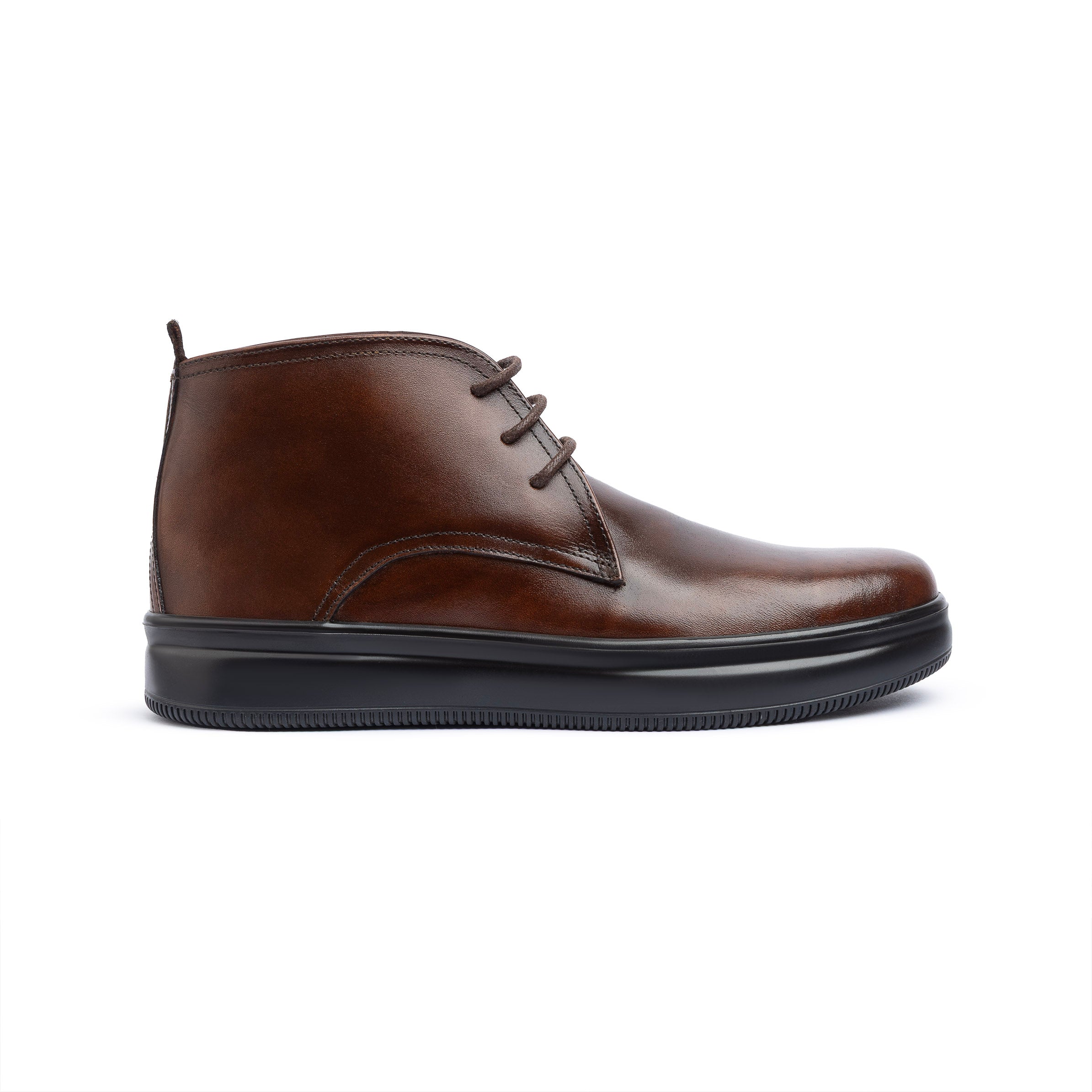 Men's genuine leather boots \ Brown