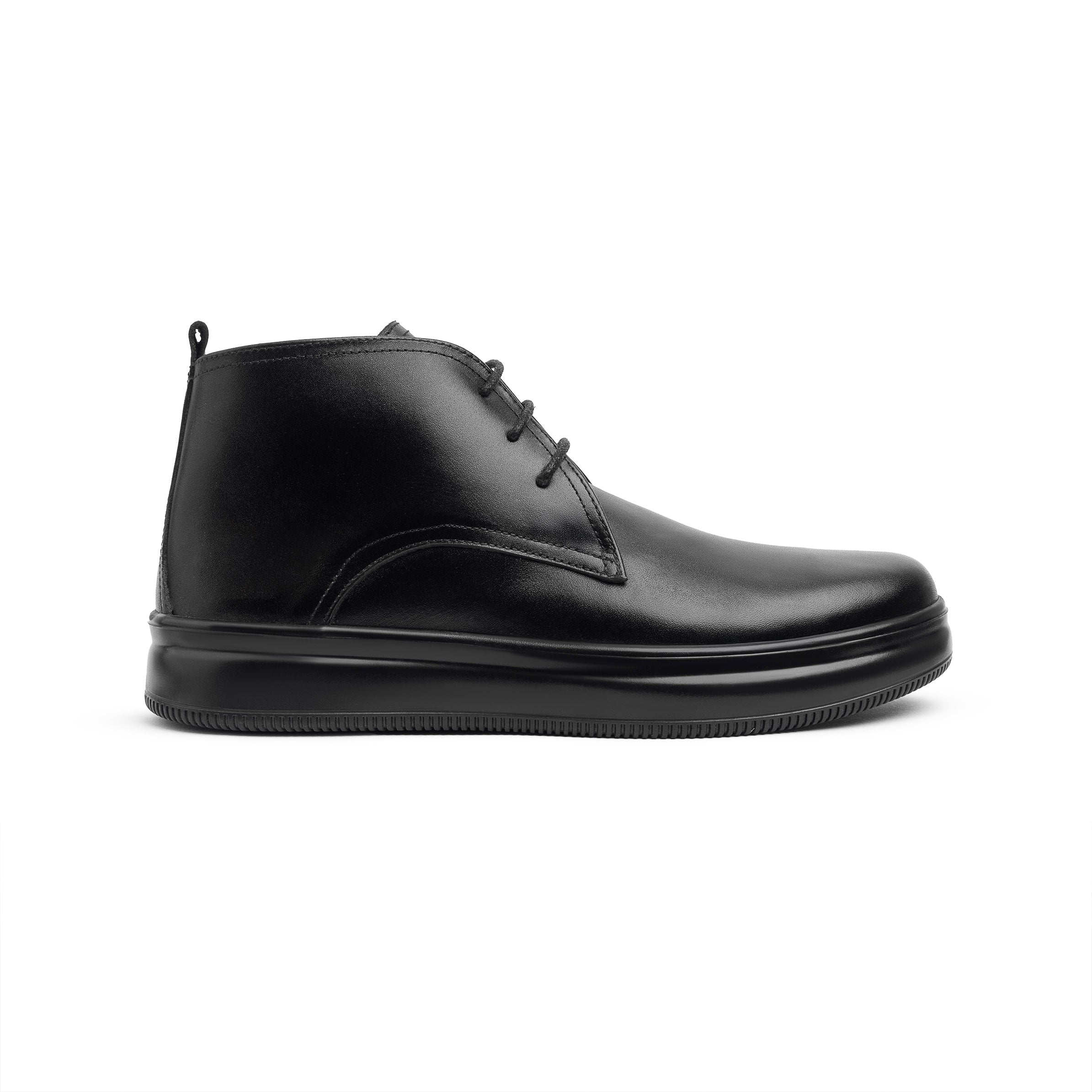 Men's genuine leather boots \ Black