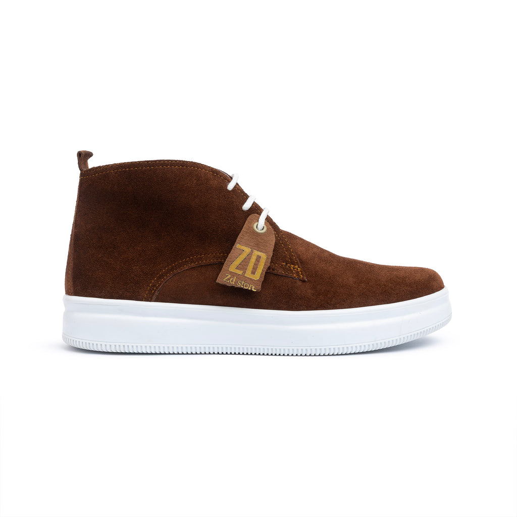 Men's genuine leather boots SH \ Brown 1