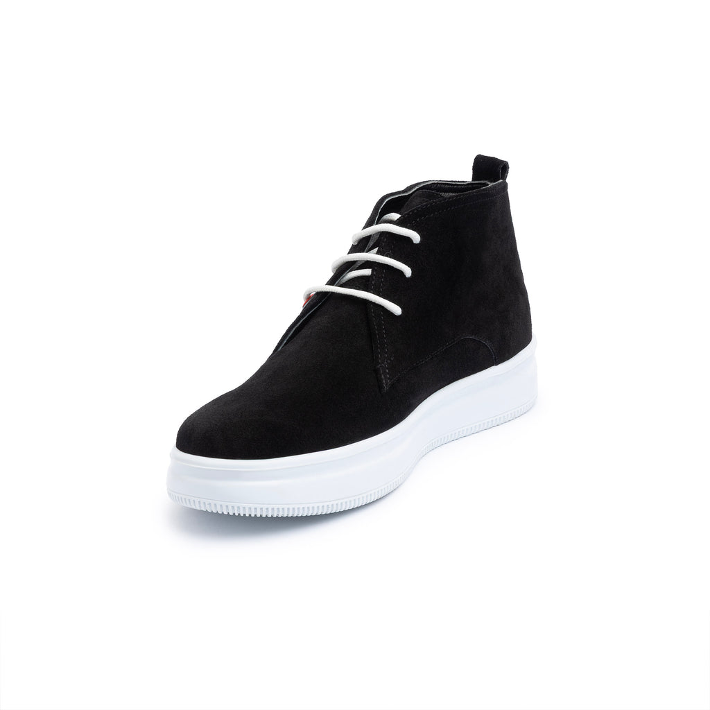 Men's genuine leather boots SH \ Black