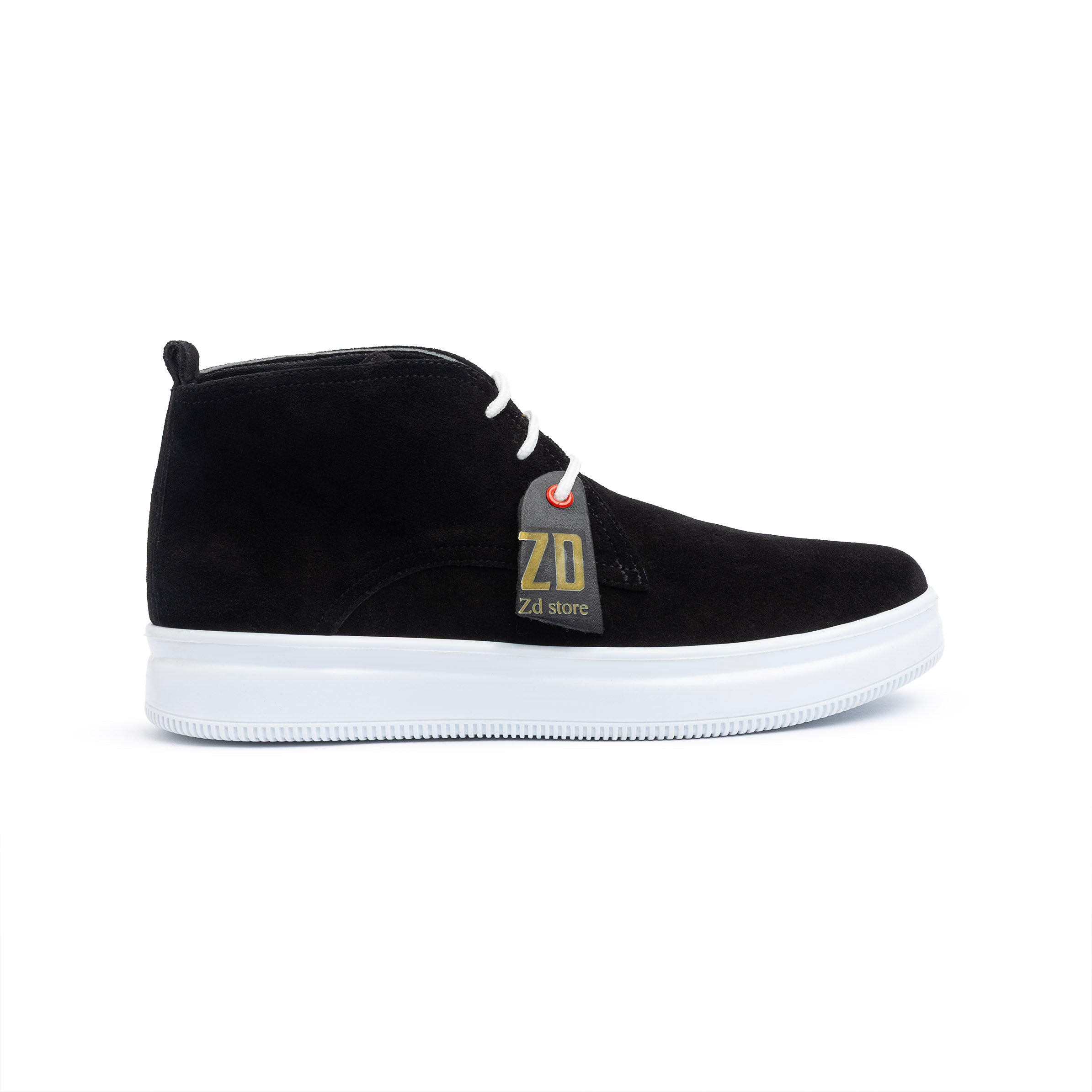 Men's genuine leather boots SH \ Black