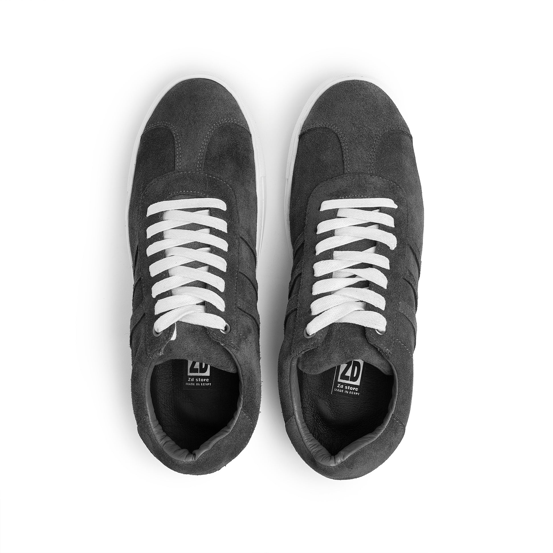 Light Leather Sneaker ZD-003 \ Gray