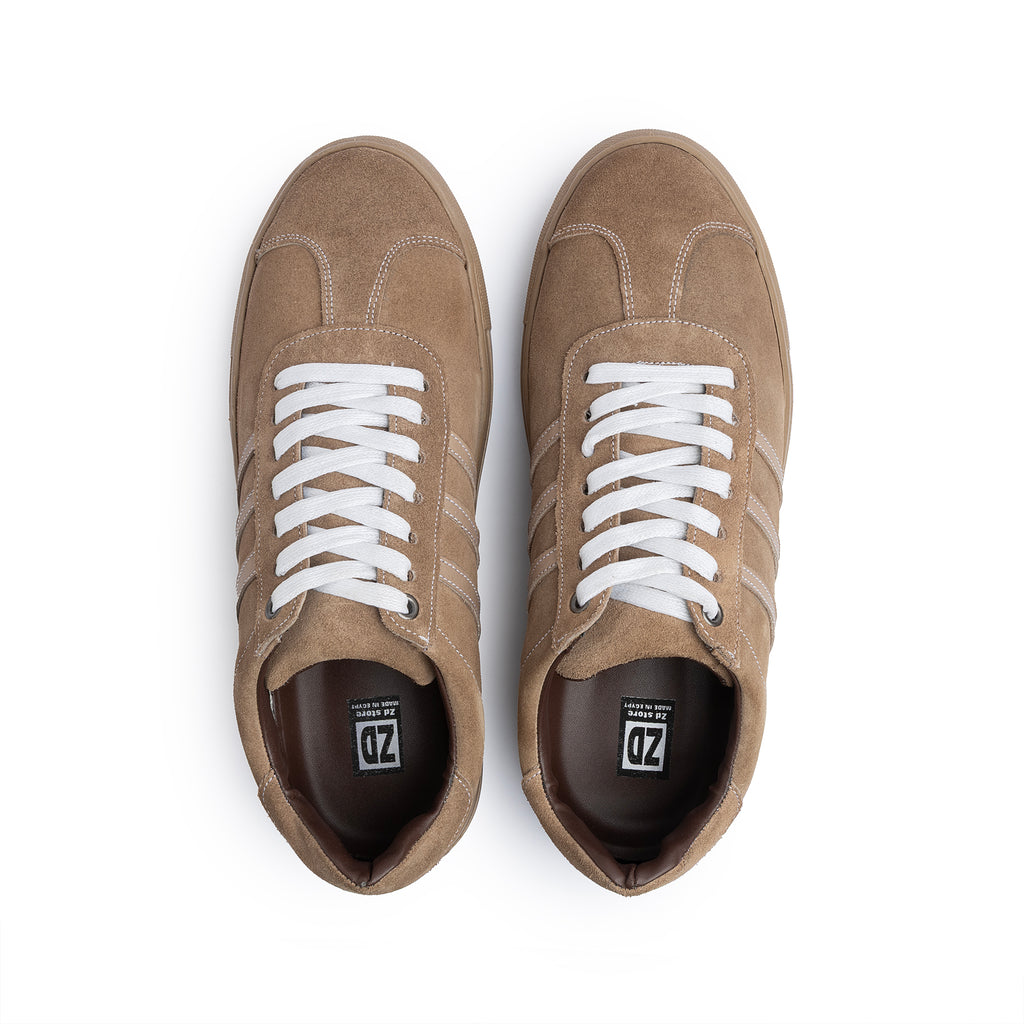Light Leather Sneaker ZD-003 \ Beige