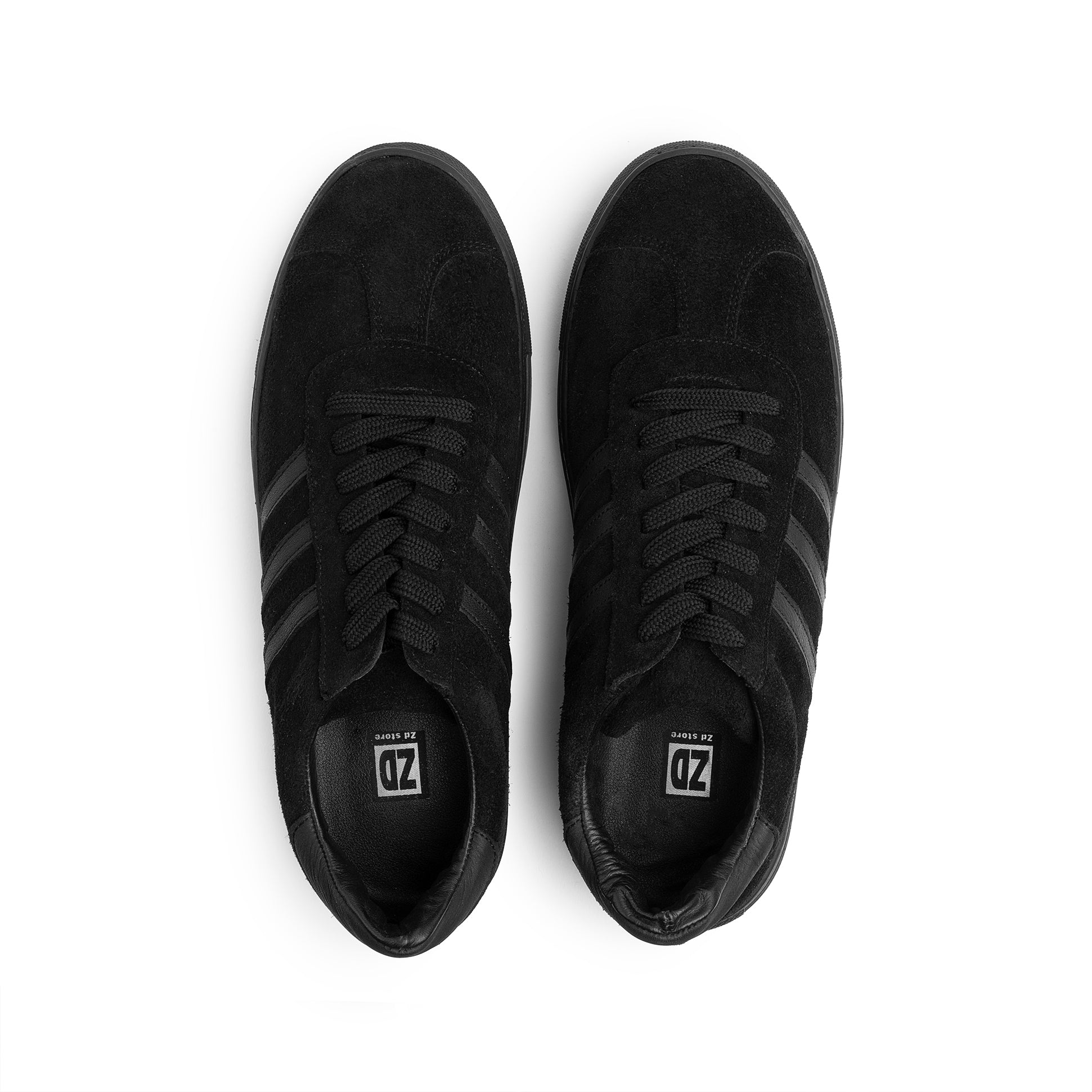 Light Leather Sneaker ZD-003 \ Black SH