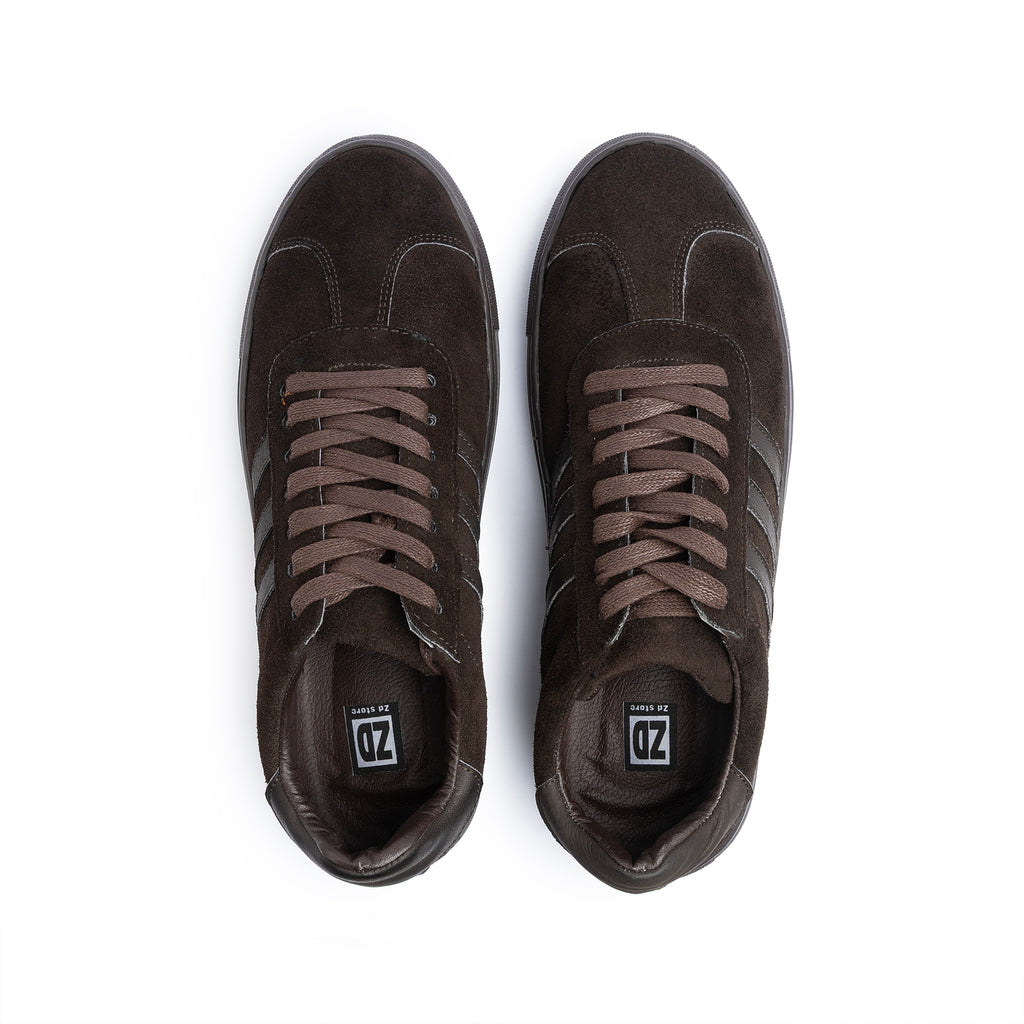 Light Leather Sneaker ZD-003 \ Brown