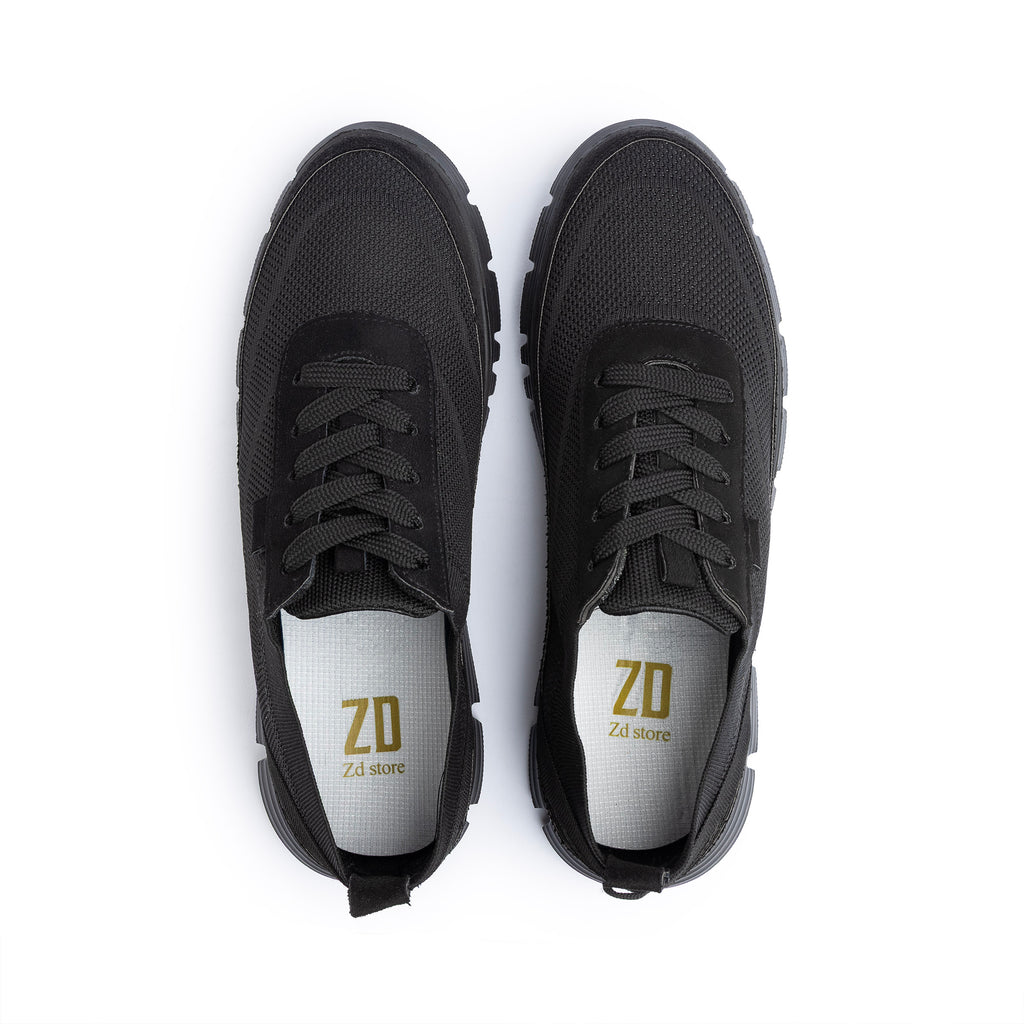 Lightweight knitted sneakers 157\Black