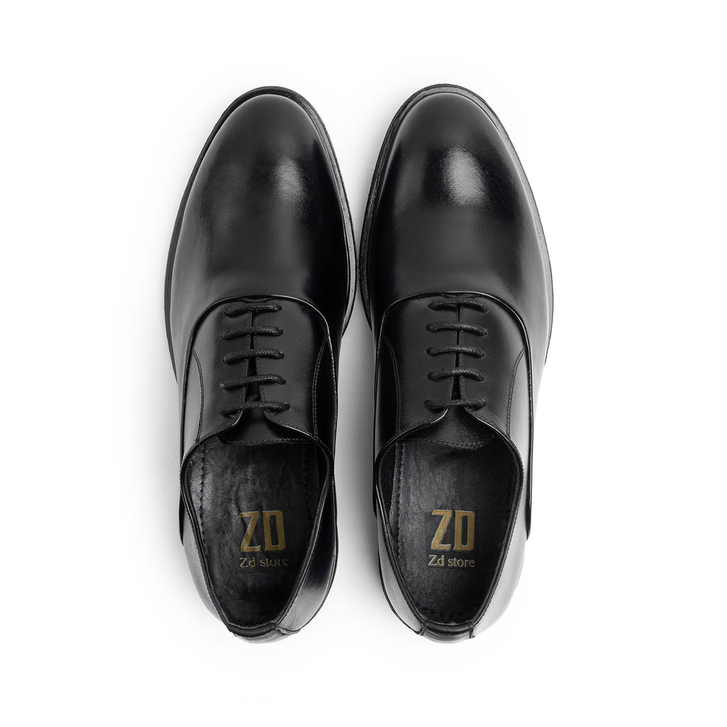 Classic high-quality genuine leather 665 \ Black
