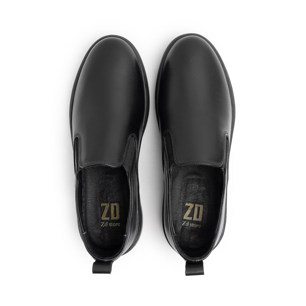 Light Sneaker leather ZD 203 \ Black