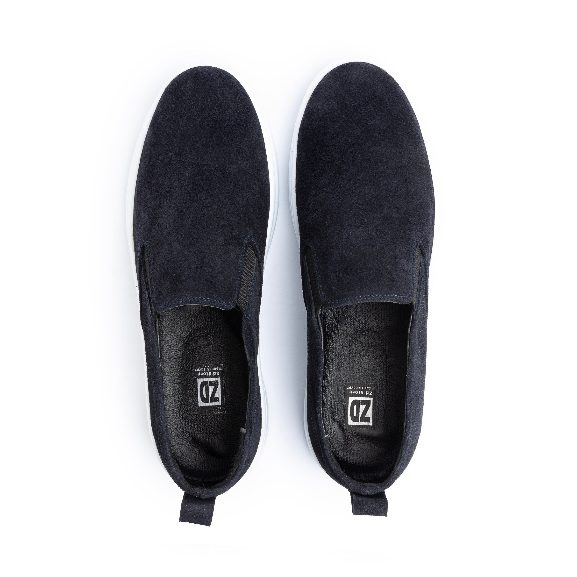 Light Sneaker leather ZD - 203 \ Blue Sh