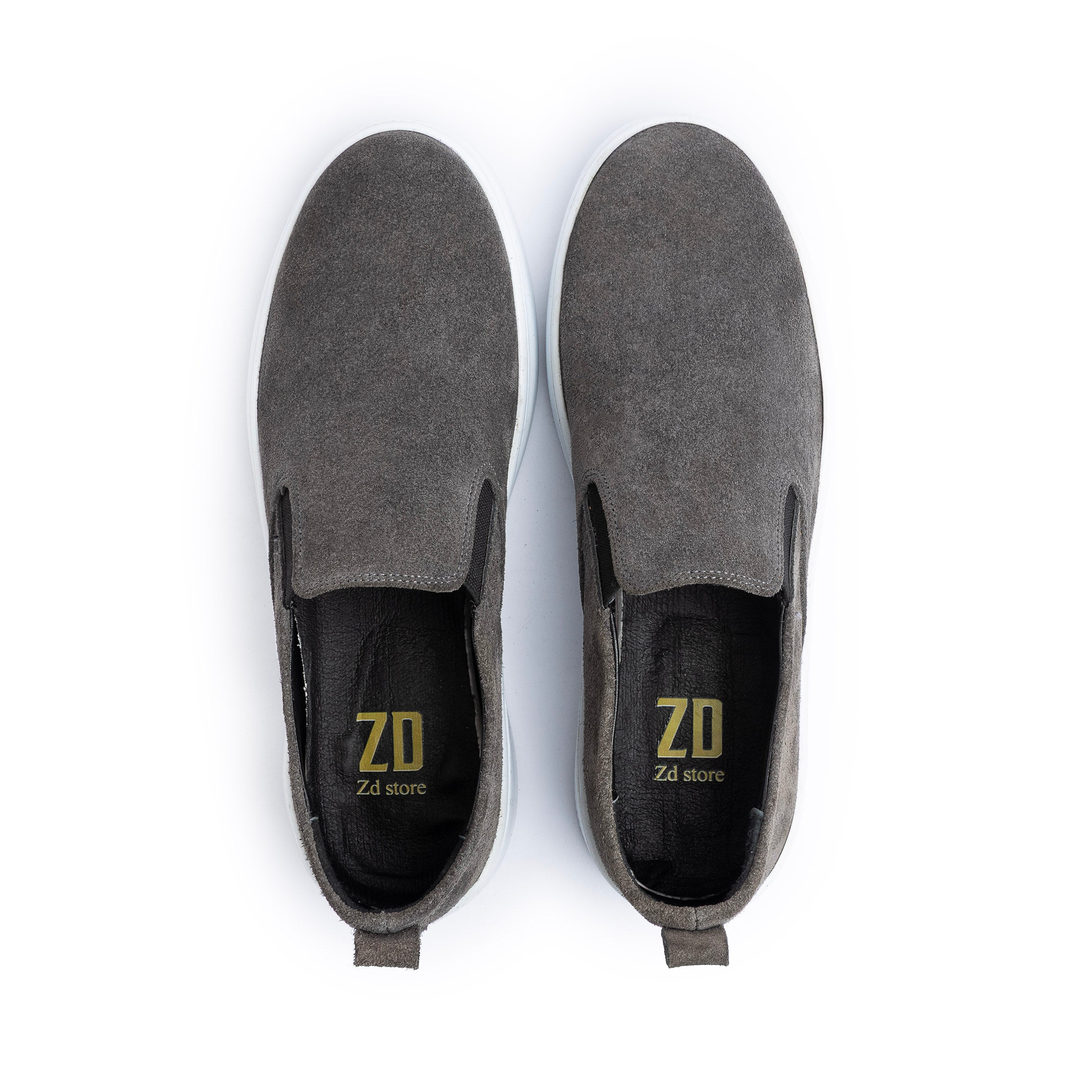 Light Sneaker leather ZD - 203 \ Gray Sh