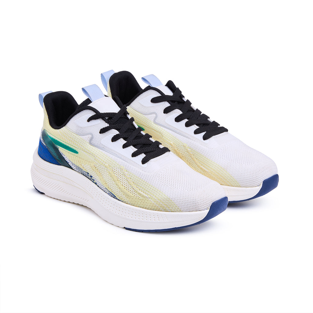 High-quality athletic shoes from ZD / 100- 1  White Yellow