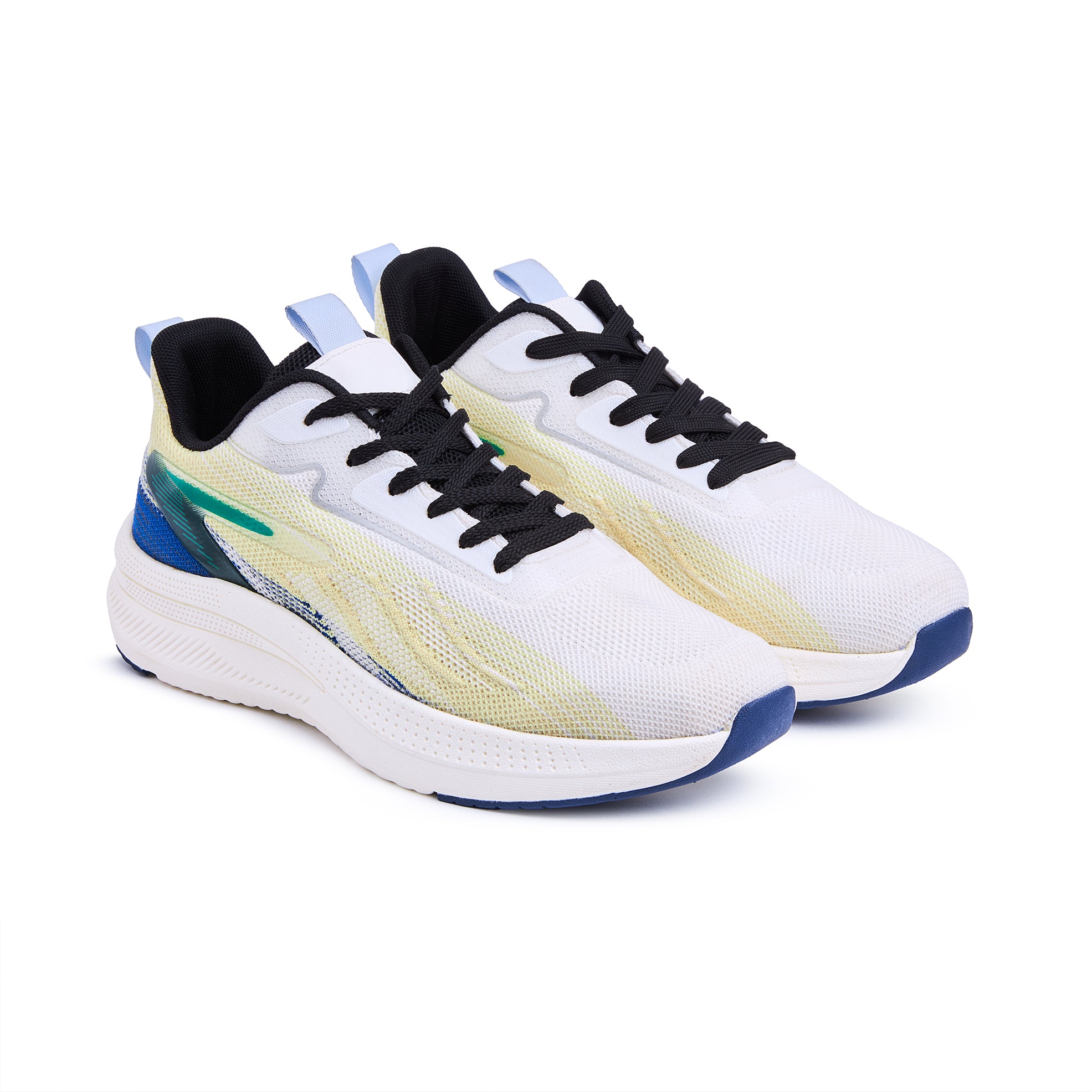 High-quality athletic shoes from ZD / 100- 1  White Yellow