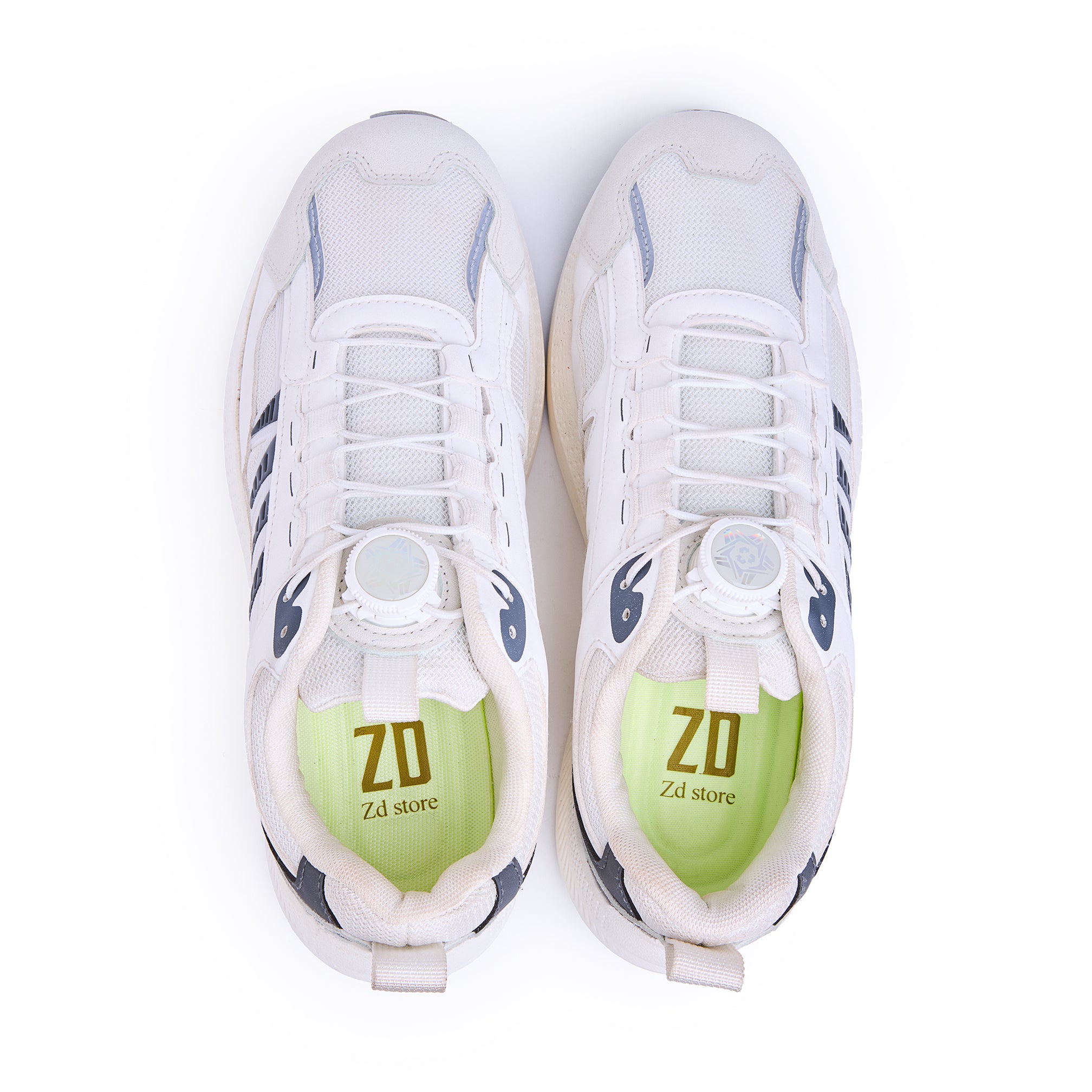 High-quality athletic shoes from ZD / 100-4 White