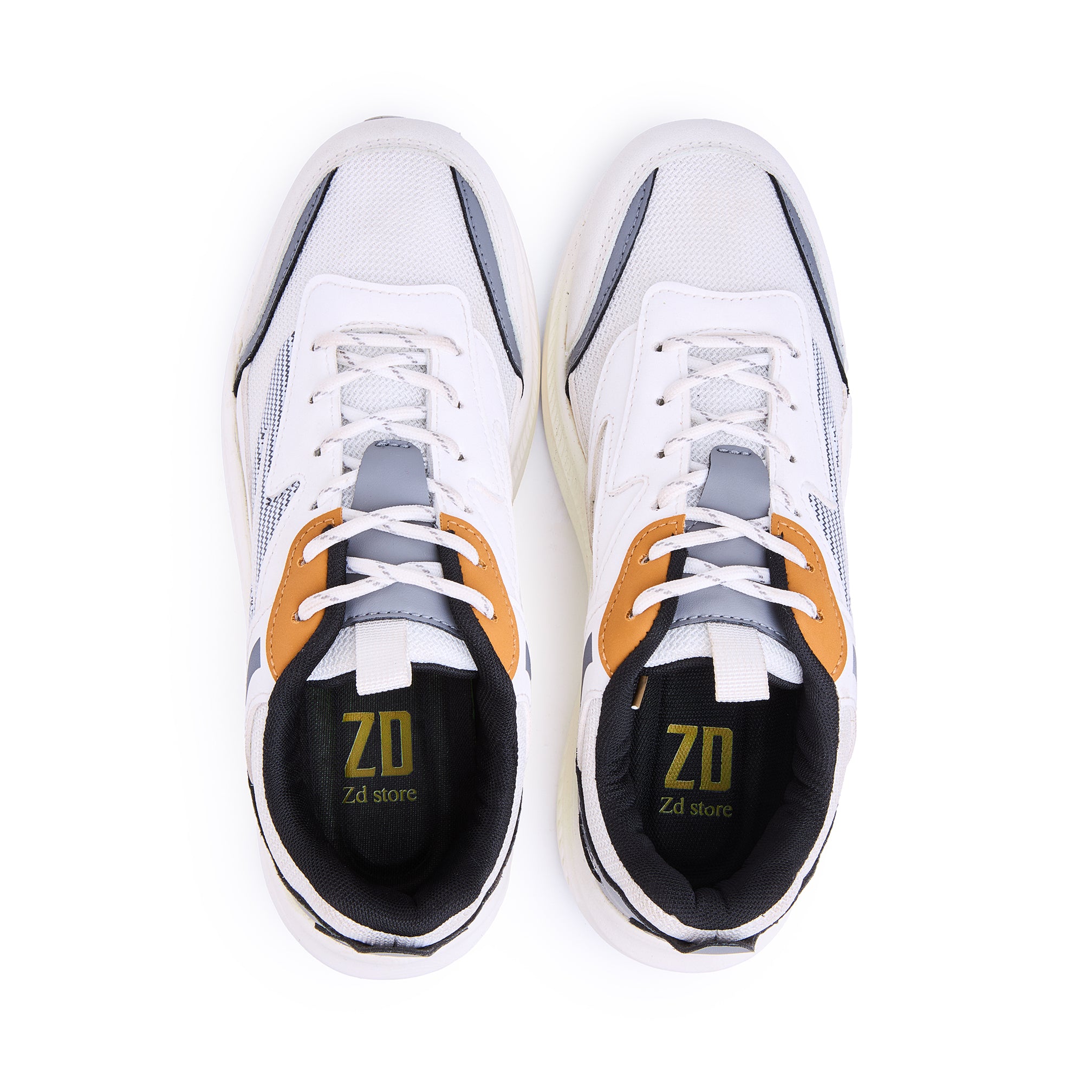 High-quality athletic shoes from ZD / 100-3 White