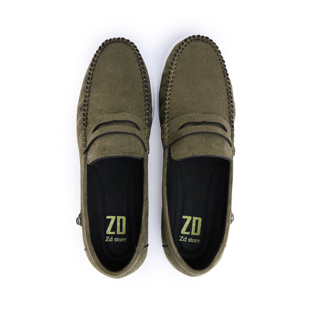 Handmade summer shoes EVA ZD \121\ Green