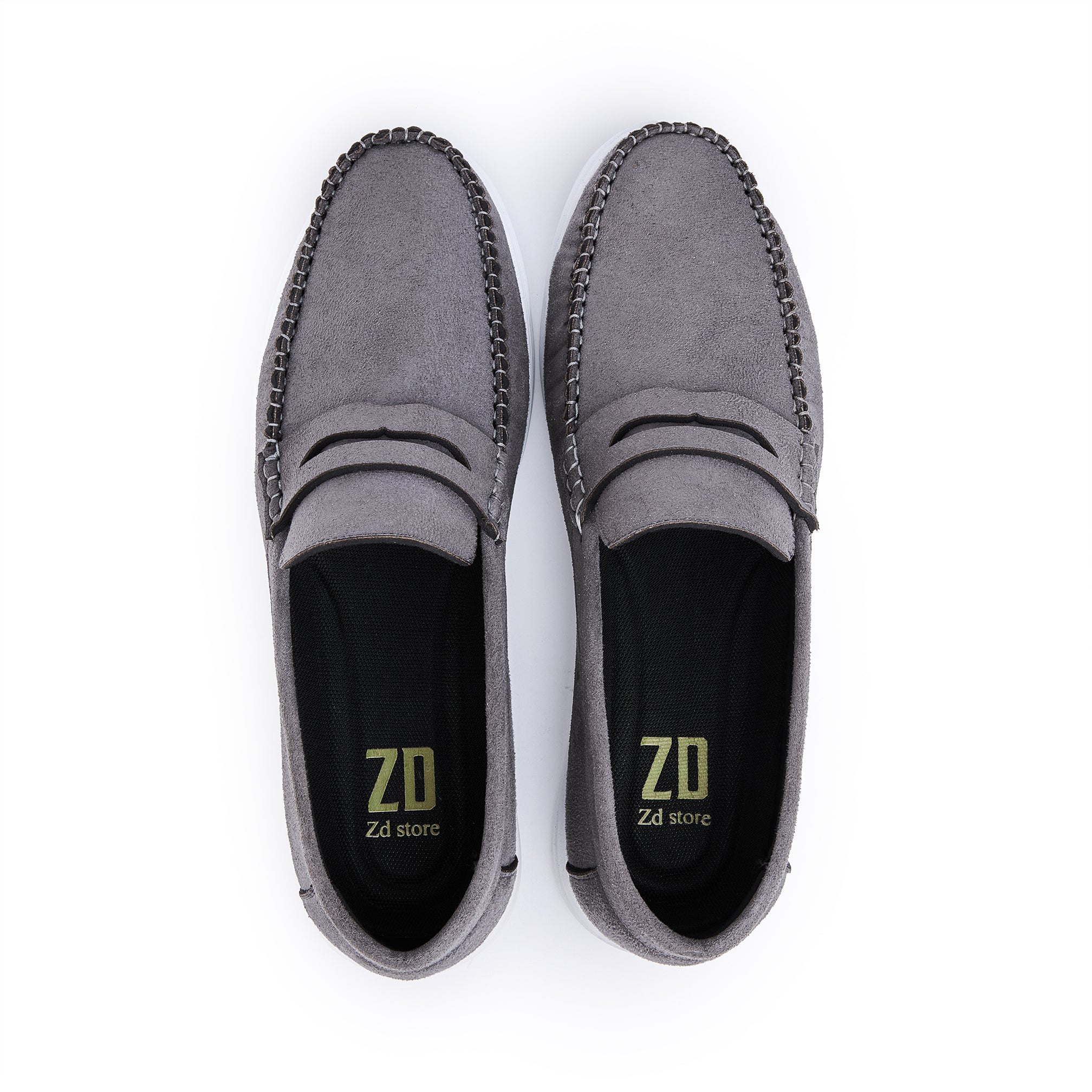 Handmade summer shoes EVA ZD \121\ Gray